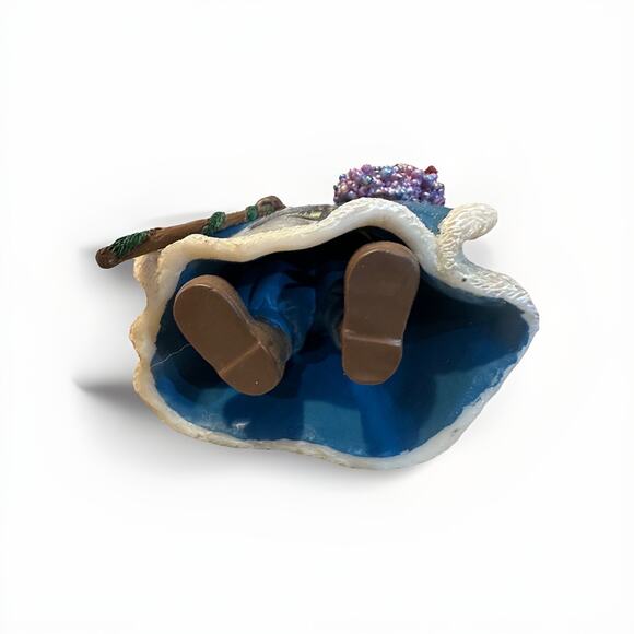 Thomas Kinkade Old World Santa Christmas Journey’s End 4.5” 2003 Ashton Drake - Picture 3 of 5